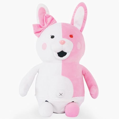 Qiufman Monomi-chan Anime Peluche 25 cm PP Algodón Monokuma Anime Suave Cojín Figura Almohada Dormitorio Decoración Coleccionables Adornos Qiufman Monomi-chan Anime Peluche 25 cm PP Algodón Monokuma Anime Suave Cojín Figura Almohada Dormitorio Decoración Coleccionables Adornos