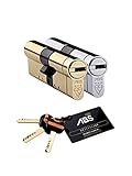 Cilindro estándar ABS antibroches de seguridad MK3 3 Star – 35 mm Int 35 mm Ext – Latón