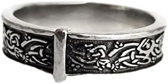 SALE - Celtic Highland Interlace Knot © - Sporran Rng - Stainless Steel Outlander ring