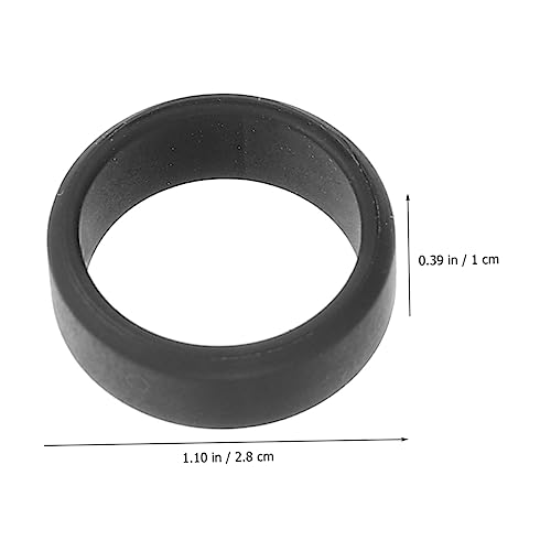 Anillos de silicona flexibles para hombre 10 unidades miniatura 2