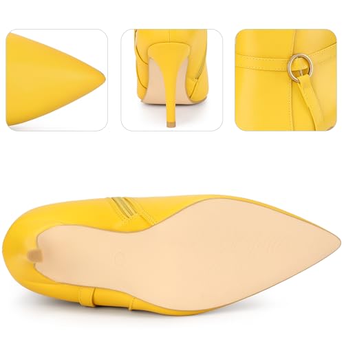 Perphy Pointed Toe Strappy Stiletto Heel Ankle Boots for Women3