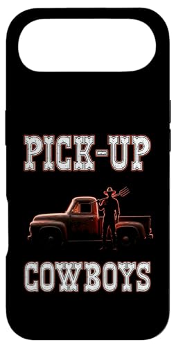 PICK-UP COWBOYS �r���e�[�W �g���b�N �_�� �q�� ���_�� �J�E�{�[�C �X�}�z�P�[�X iPhone Air �p