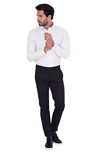 Camisa formal de algodón 1st America1st American – cuello regular Fit