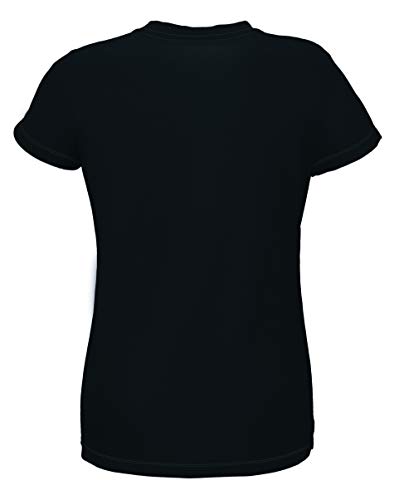 Champion Women's Plus Jersey V-Neck Tee, Script Logo2