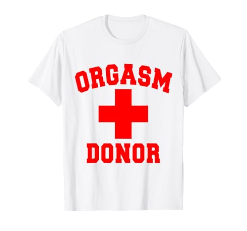 PRIDE ORGASM DONOR LUSTIGES HALLOWEEN KOSTÜM HERREN MÄNNER T-Shirt