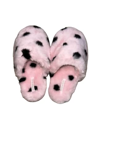 Victoria's Secret womens Closed Toe Faux Fur Slipper2