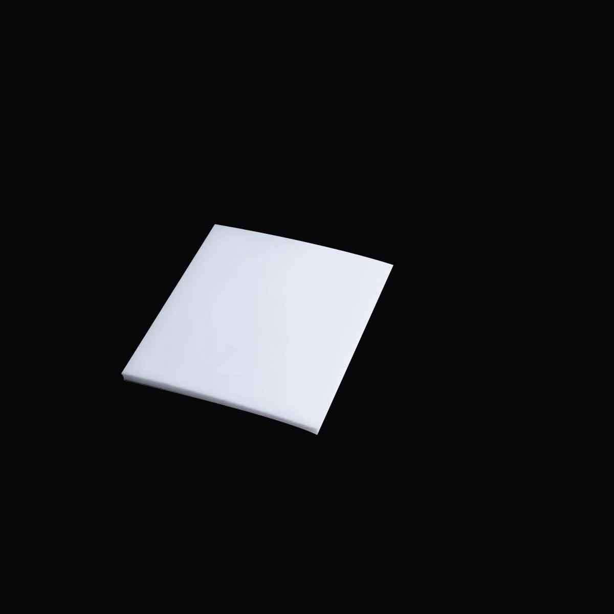 PTFE-Platte – 0,3/1/3/5/8/10 mm dicke Polytetrafluorethylen-Platte for Hochtemperaturanwendungen, 1 Stück(200x200x6MM)