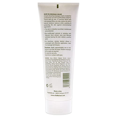 Villa Floriani Olive Oil Massage Cream For Unisex 8.45 oz Cream, 239.56 g (Pack of 1) - Image 2