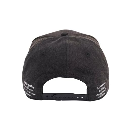 Cayler & Sons Unisex metall liv keps basebollkeps, svart/vit, en storlek