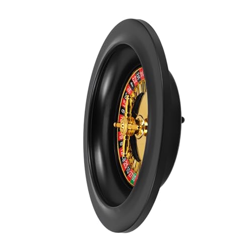 STOBAZA Inch Prize Wheel Game Carnival Style Shot Roulette Portable for Parties Ktv and Home Entertainment