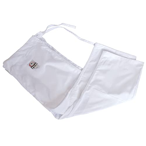 Fuji Judo Gi - Single Weave Uniform W/Free White Belt (White, 00) #TOP6