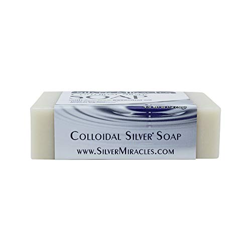 Silver Miracles Colloidal Silver Soap with Tea Tree essential oil