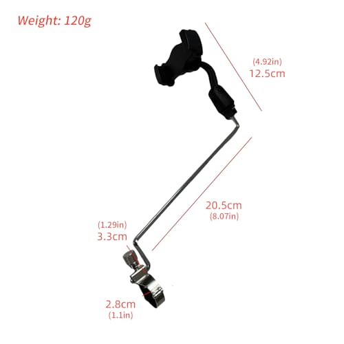 Support de téléphone pour clarinette en aluminium réglable - 3