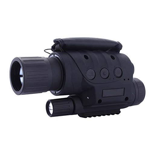High Power & HD Monocular, All Black Digital NightMonoculars Hunting Perfect for Bird Watching Hiking Concerts,4X