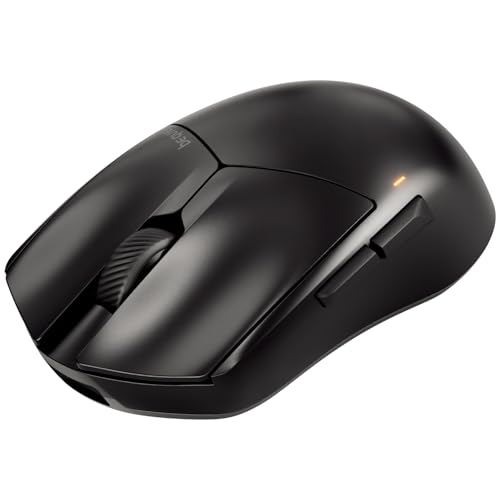 Image of be quiet! Dark Perk Sym PC Gaming Mouse, 55g Lightweight, 32,000 DPI | Ultra-Long Wireless Battery Life, 8,000Hz Polling Rate, PixArt PAW3950 Sensor, Optical 70m switches, 100% PTFE Glide Skates