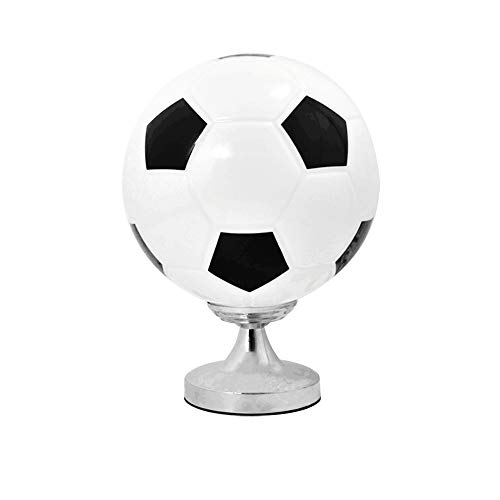 Lampe de table de football pour garçon fille chambre lampe de chevet lampe de table base chambre d'enfant bureau lumière fans de football cadeau d'anniversaire