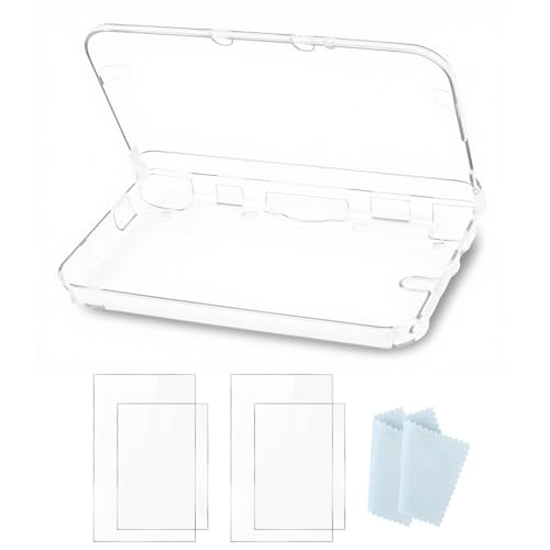 Transparent Hard Shell Case Cover for Nintendo 3DS XL/LL Protective Hard Clear Crystal Case...
