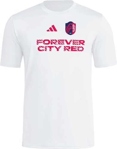 adidas Men's St. Louis City Sc Pre-Game Short Sleeve T-Shirt