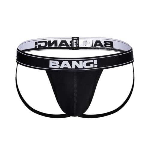 Bang Men's Underwear - - Cotton Jockstrap - Premium Soft Texture 1 3/8" Waistband4