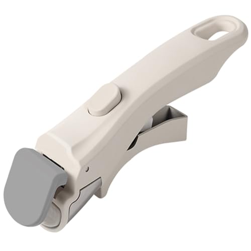 Wayona Removable Handle for Pots and Pans - Universal Detachable Pan Handle Replacement - Heat-Resistant Plastic, Stainless Steel, Silicone(White+Gray)