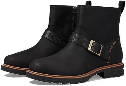 Teva Women's Rowena Buckle Ankle Boot, Black, 7 | Image 3