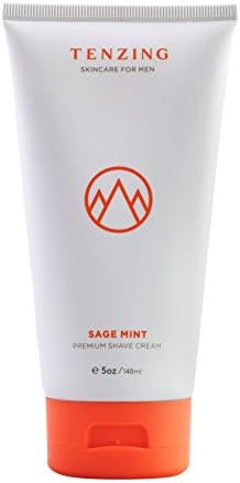 Tenzing Skincare Shave Cream - Natural, Protective shave cream with aloe and essential vitamins