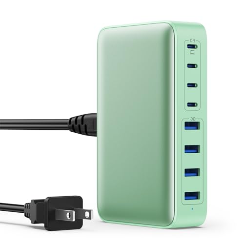 INIU 200W 8-Port GaN III USB-C Charging Station