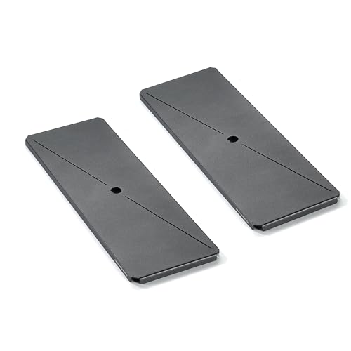 camping moon IGT Top Board Bridge Table Laser Top Board Half 2pcs Black CK-12BK-2P