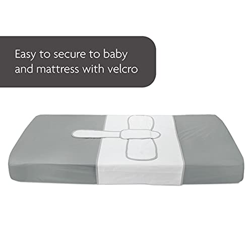 Baby Brezza Safe Sleep Swaddle Blanket For Crib Safety For Newborns And Infants – Safe, Anti-Rollover Blanket, White #TOP1