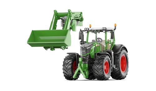 Tracteur Fendt SIKU 3298 chargeur amovible cabine métal vert véhicule agricole 1:32