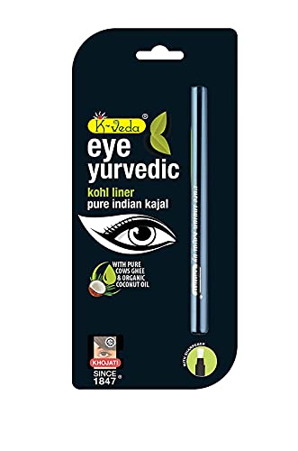 Delineador Kajal Indio Puro Negro Verem Eyeurvedic