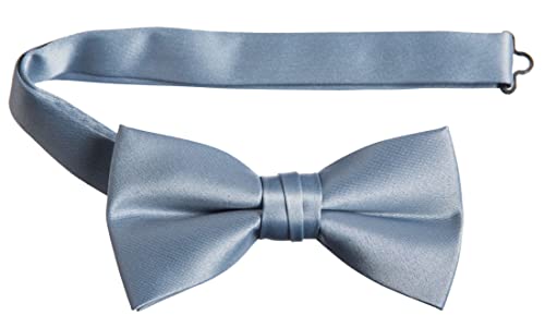 Tuxgear Adjustable Satin Bow Tie for Men Youth Boys Toddlers in Assorted Colors