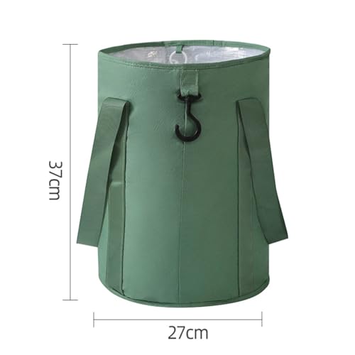 Cubeta Plegable para Baño de Pies 37x27 cm Verde miniatura 2