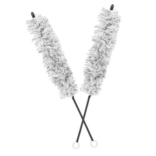 ifundom 2pcs Clarinet Cleaning Brush Set Clarinet Care Tool for Flute Cleaning Kit Absorbent Bristles