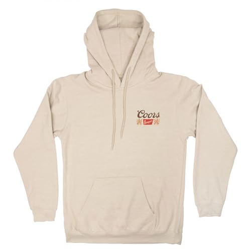 Coors Sunset in Golden Colorado Print Sand Pull-Over Hoodie3