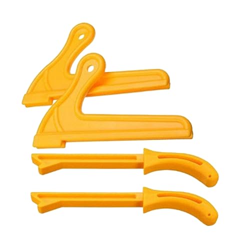 COOLHIYA 木工用プッシュスティック 4個 大工道具 テーブルソー用 木工プロジェクト対応 人間工学デザイン