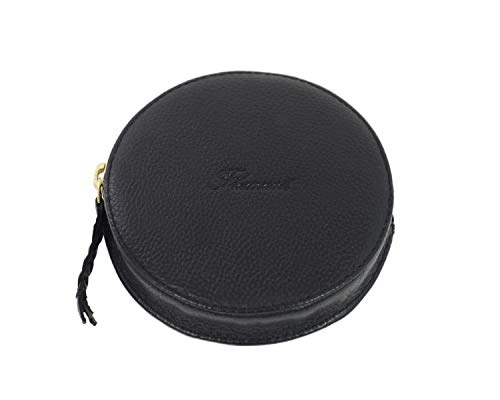 Flamant - Monedero de Piel, Color Negro