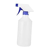 Abaodam 6Stücke Sprühflasche Auslaufsicherer Desinfektionsmittelbehälter Haarsprayflasche für Haushalt Garten und Friseure Robuste Langlebige Kunststoffspritze Blau