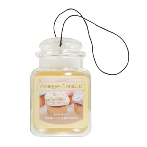 Image of Yankee Candle Car Jar Ultimate, Vanilla, Black Cherry & Home Sweet Home, Hanging Air Freshener, Neutralizes Odors with Authentic Fragrance for Travel or Home, 3 Units (Variety Pack)