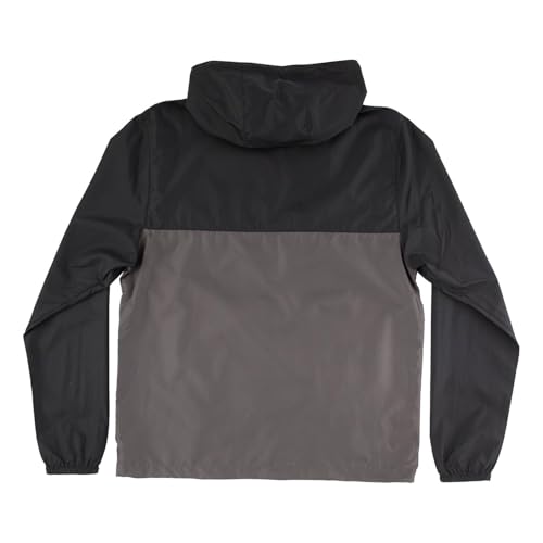 SANTA CRUZ Opus Dot Chest Hooded Windbreaker Hooded Jacket Black/Graphite Lg Mens2
