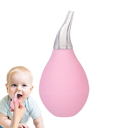 Aspirador nasal para niños pequeños, aspirador nasal seguro para bebés Limpiable y reutilizable, Mucus Booger Soft Head Cleaner, Aspirador nasal para bebés Lavado de nariz para bebés