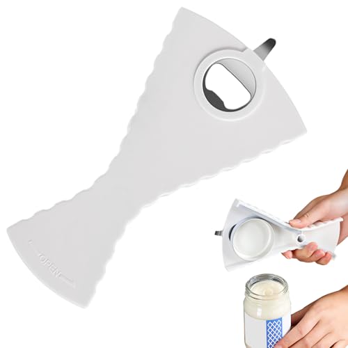 Presa Ergonomica Comfortevole: Grazie al manico resistente al sudore e alla texture ondulata antiscivolo, questo apribottiglie garantisce una manipolazione sicura e riduce lo sforzo nell'aprire le bottiglie, offrendo comfort durante un uso prolungato in occasioni sociali come picnic o serate con amici.