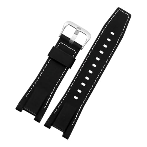 Bracelet pour Casio GST-B100 nylon et cuir idéal sport et bureau