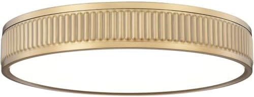 Z-Lite 1013F16-MGLD-LED Stari - 40W 1 LED Flush Mount-3 Inch Tall and 16.75 Inch Wide, Finish Color: Modern Gold
