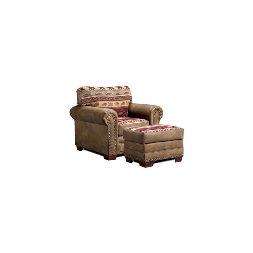 Sillón Rustic Rectangular Madera Marrón miniatura 7
