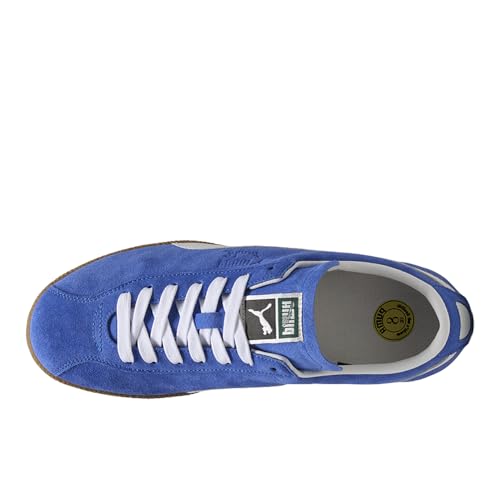 Image of PUMA Mens Brasil Lace Up Sneakers Shoes Casual - Blue