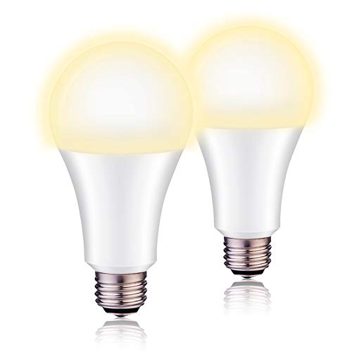 YAMAO Non-dimmable 10Watt LED Light Bulbs E26 Base 60W Equivalent 5000K Daylight A19 800 Lumens Replacement Saving Energy Light Bulbs for Home Lighting Lamps 5000K (Pack of 10)