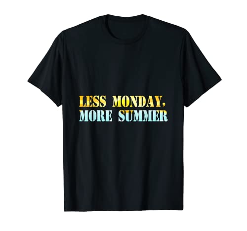 Photo de Idée cadeau « Done With Monday, Ready for Summer » T-Shirt