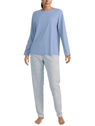 CALIDA Spring Nights Pyjama, lang Damen, aus 100{7e08428ae8cdb8f9959b30da0a6becae519160bd29f9c7abe559921d955ebfba} Baumwolle, atmungsaktiv und klimaregulierend CALIDA Spring Nights Pyjama, lang Damen, aus 100{7e08428ae8cdb8f9959b30da0a6becae519160bd29f9c7abe559921d955ebfba} Baumwolle, atmungsaktiv und klimaregulierend