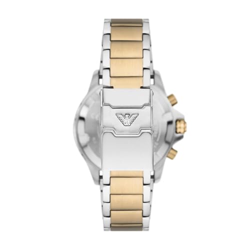 Image of Emporio Armani Stainless Steel Analog Beige Dial Men's Watch AR-11606